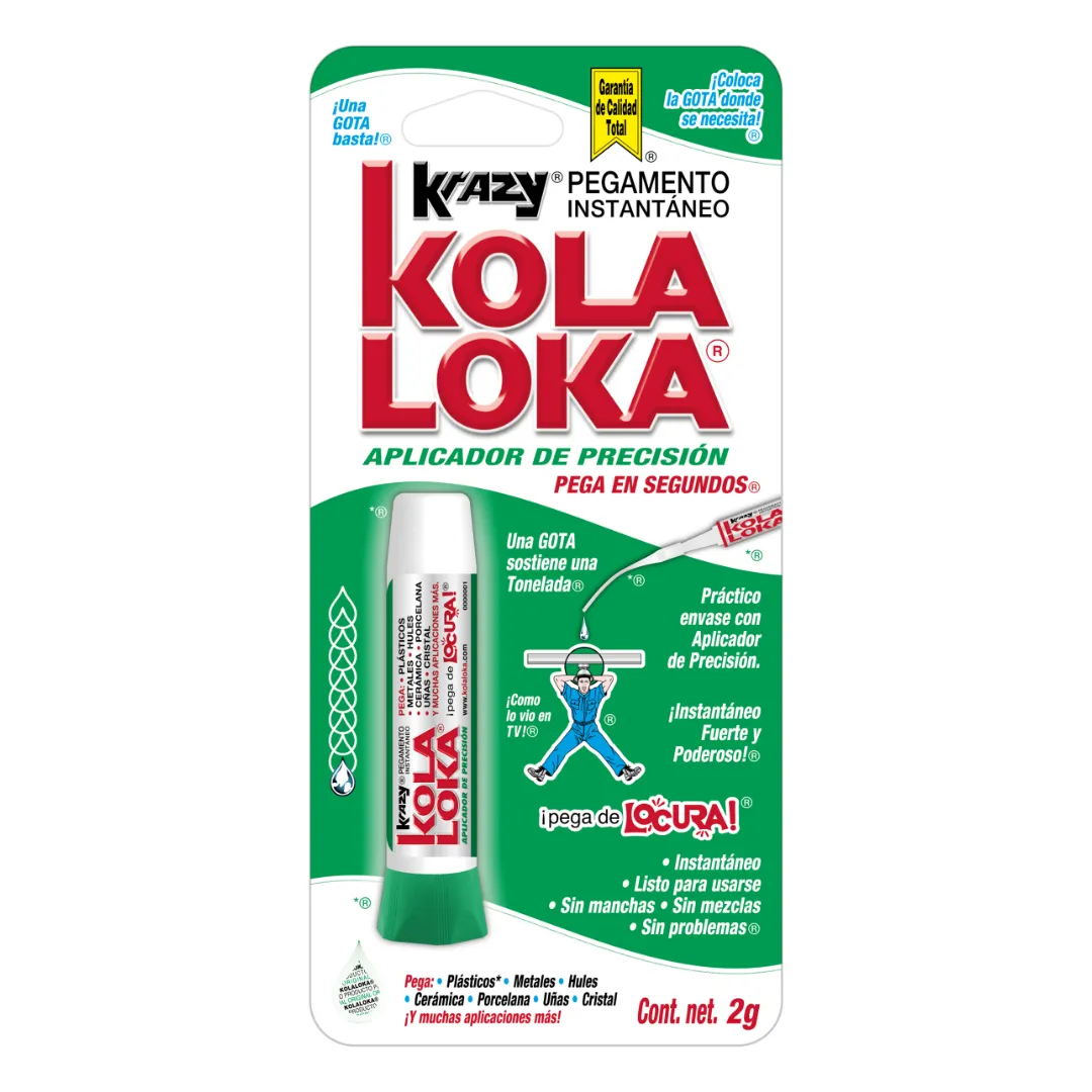 Kola Loka Aplicador de Precisión | Pegamento Instantáneo Antiderrames