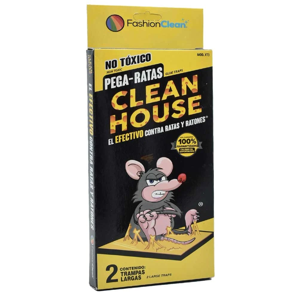 Trampa Pega Ratas Clean House XT-3