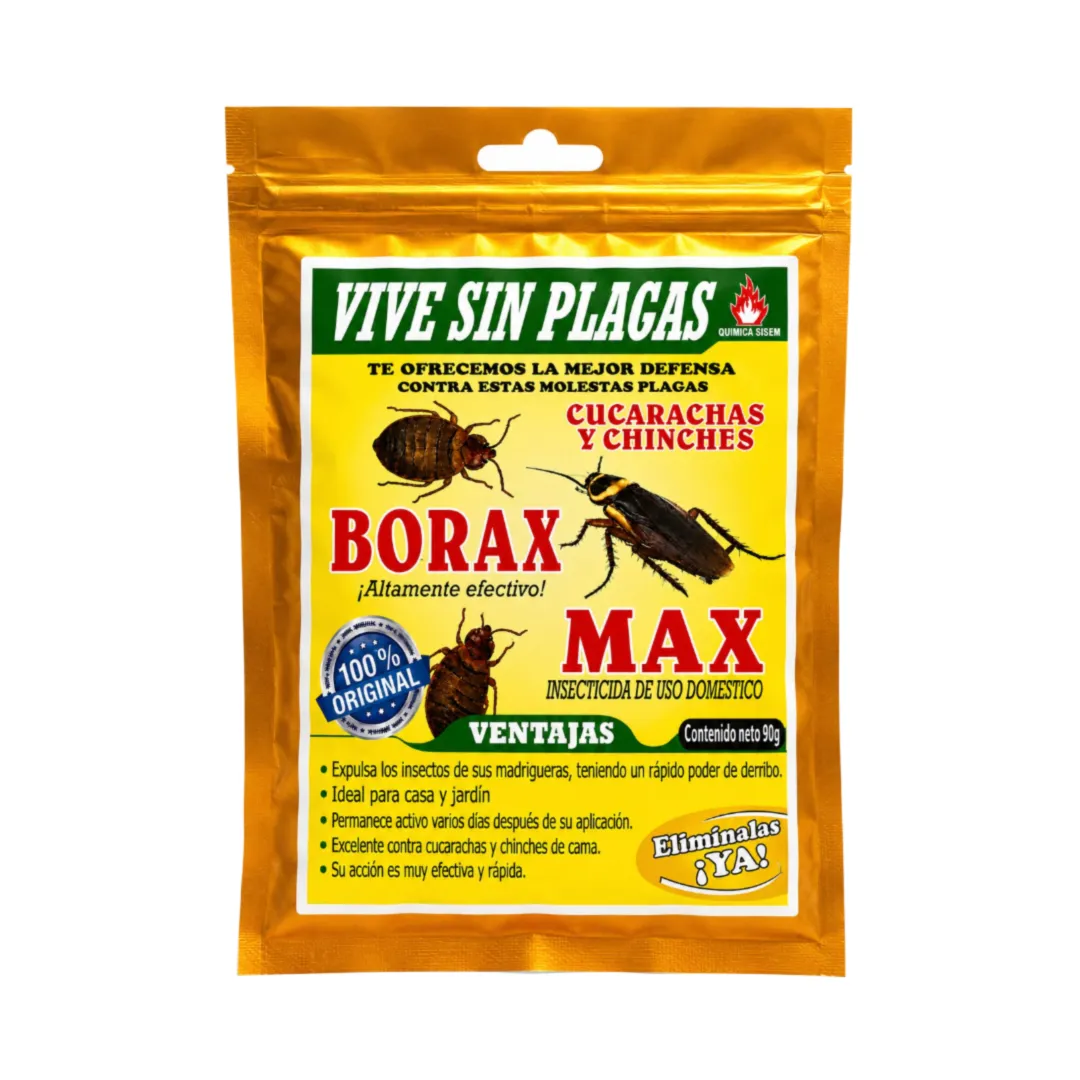 Borax Max Insecticida de Uso Doméstico