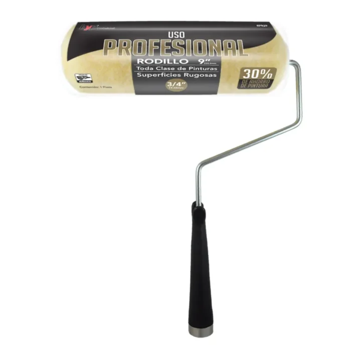 Rodillo BYP 9" Profesional Alta Densidad 3/4" (Modelo RPR29)